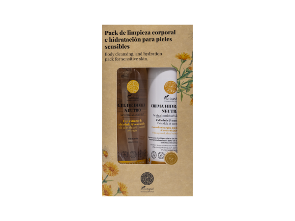 pack corporal pieles sensibles vegano